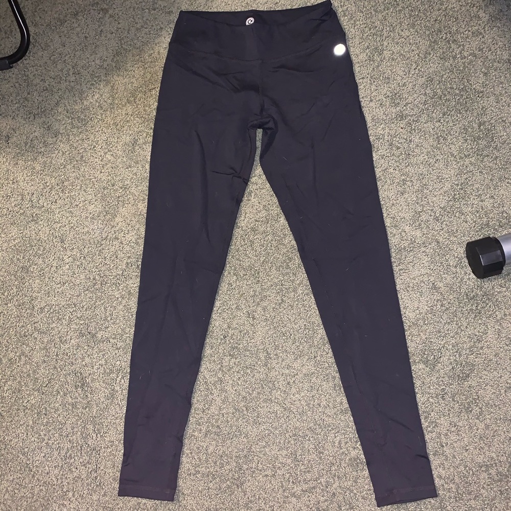 Black Full Length Leggins